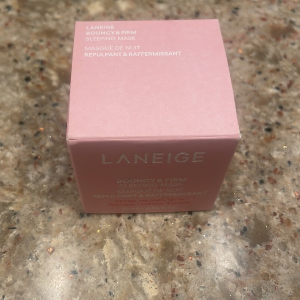 NEW LANEIGE 
Bouncy + Firm Radiance Boosting Sleeping Mask with Peony Collagen - Picture 6 of 6
